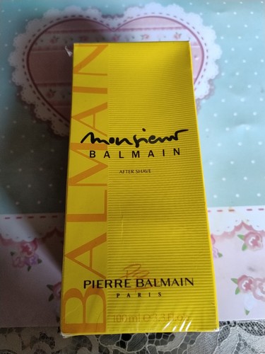 Monsieur balmain after - monsieur, shave