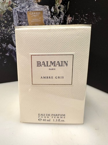 Balmain ambre gris - gris, vintage