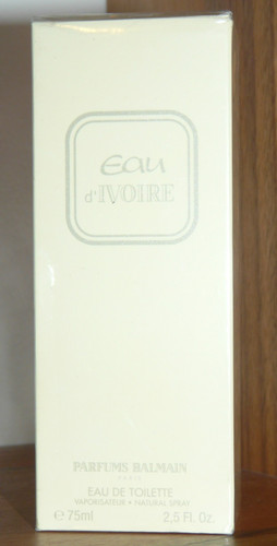 Eau ivoire balmain de - de,